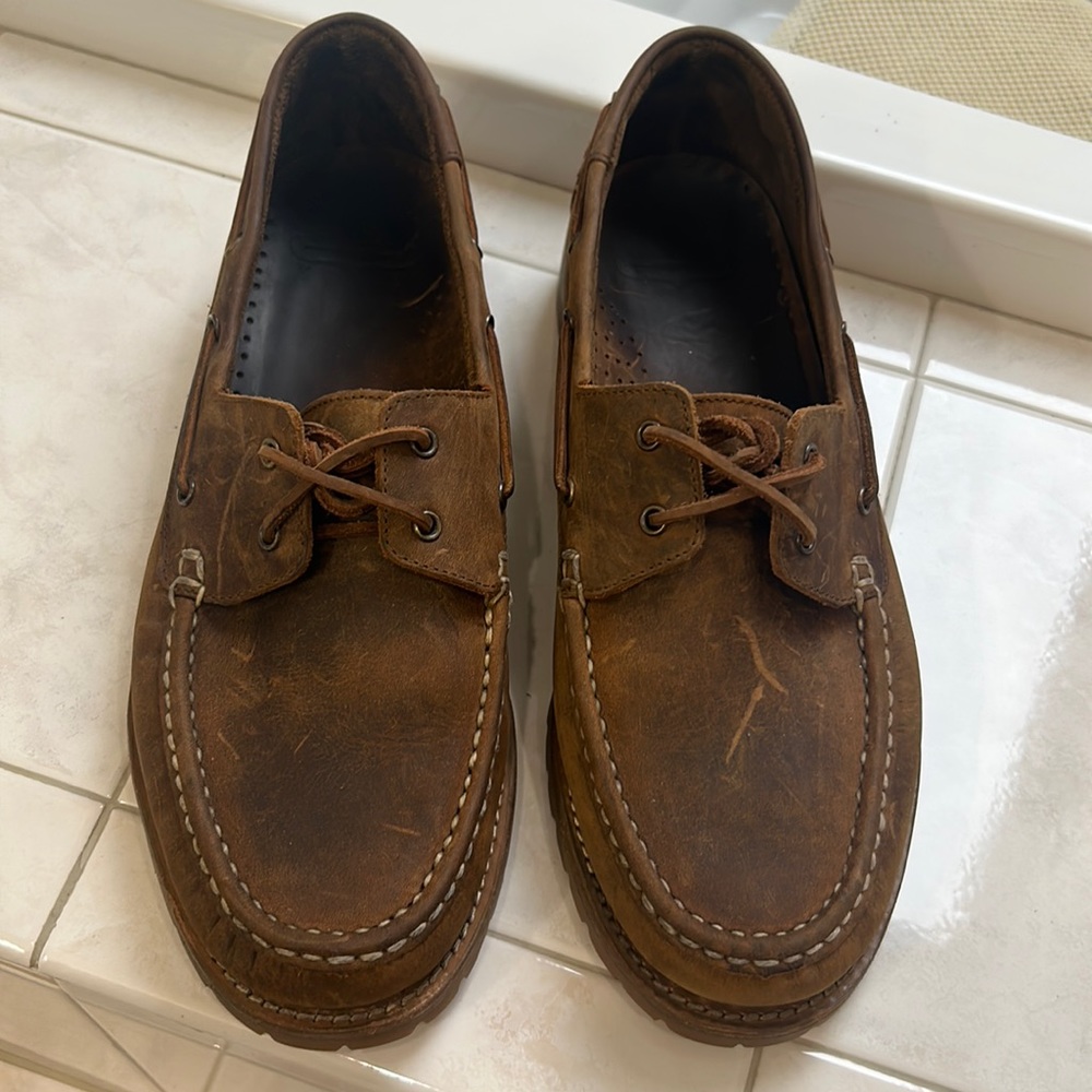 Thursday Boot Co. Old Town Handsewn Loafer in Distressed Leather size Men’s 12